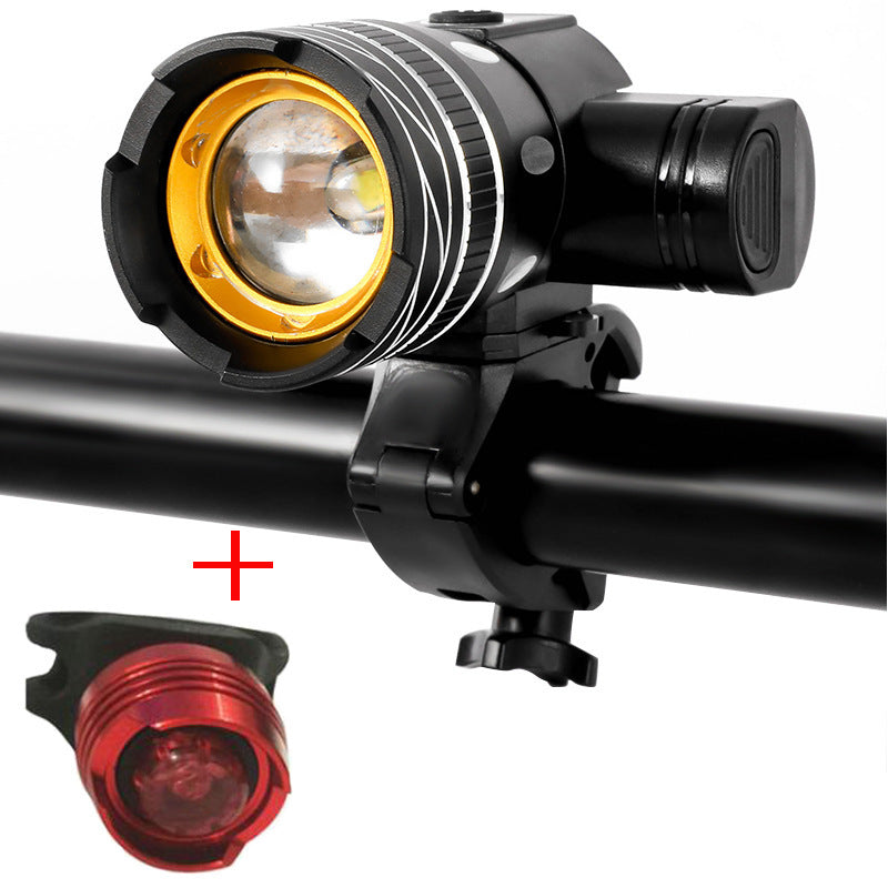 Bicycle Lights, LED Headlights, Aluminum Alloy Headlights