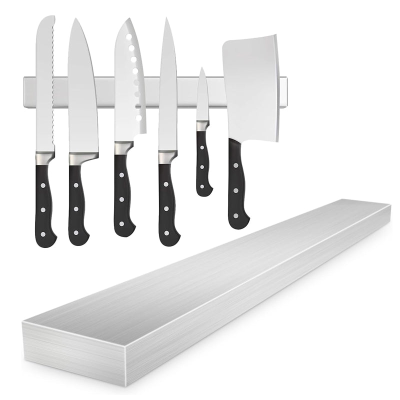 40/50cm Stainless Steel Magnetic Wall-Mounted Rack Kitchen Knives Holder_7