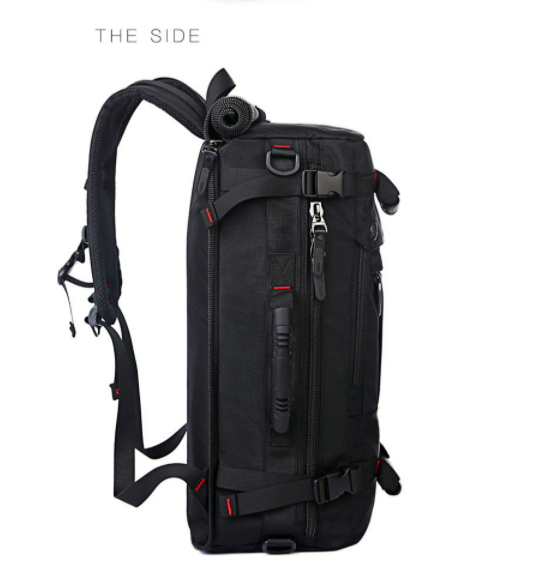 New Large Capacity Backpack Men's Travel Bag Casual Backpack Three Use Student Computer With Lock Waterproof Backpack