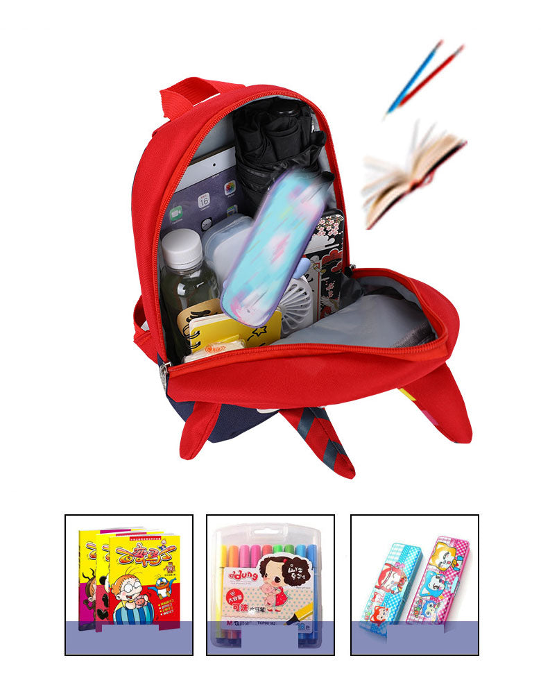 New type backpack kindergarten cartoon digital printing backpack lightweight children's burden relief ridge protection backpack