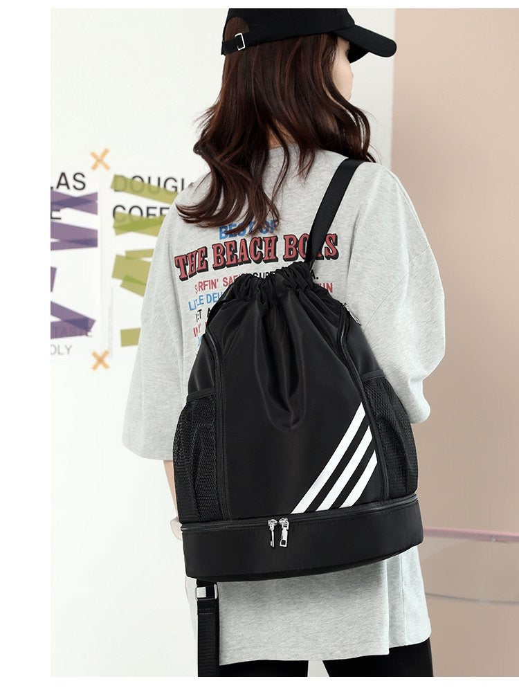 Sport Basketball Backpack Travel Outdoor Fitness Travel Sports Bag Basketball Pouch Hiking Climbing Backpack