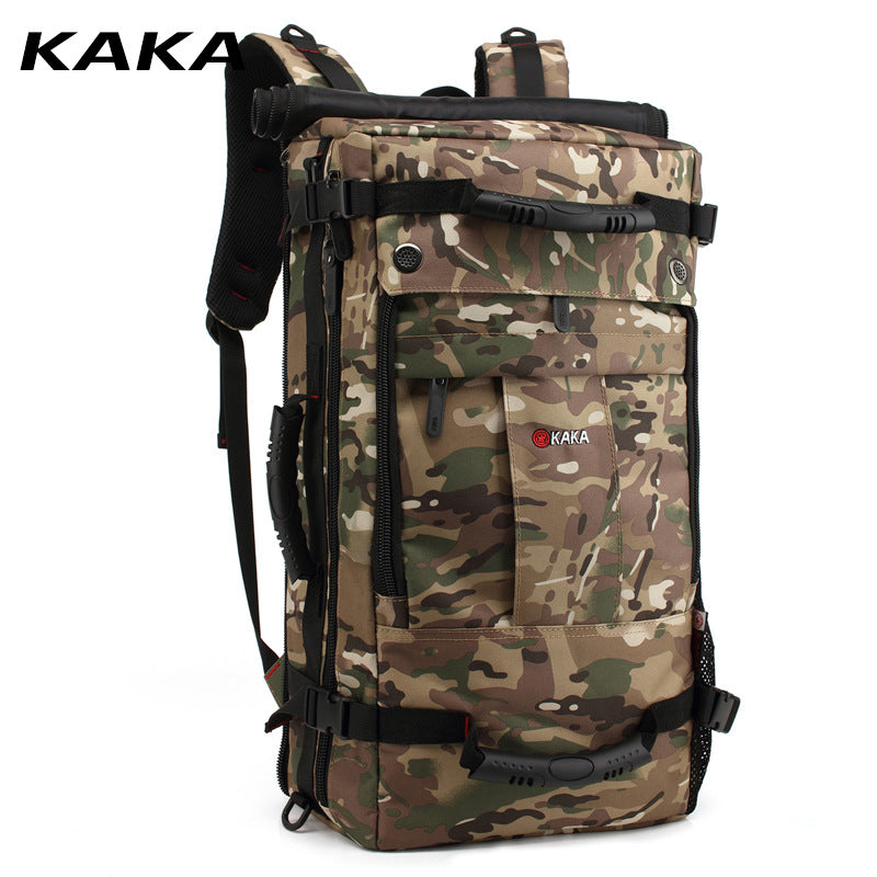 New Large Capacity Backpack Men's Travel Bag Casual Backpack Three Use Student Computer With Lock Waterproof Backpack