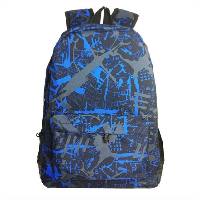 School Bag noctilucous Luminous backpack student bag Notebook backpack Daily backpack Glow in the Dark