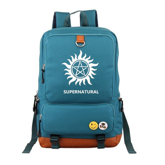 Supernatural Backpack for Women Men Bags