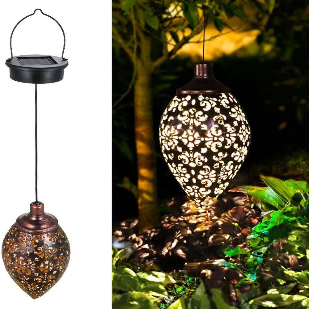 Solar Light LED Lantern Garland Waterproof Hanging Outdoor Fairy Light