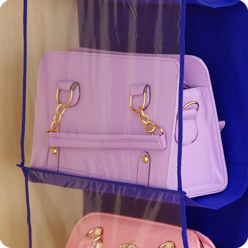 Family Organizer Backpack handbag Storage Bags Be Hanging Shoe Storage Bag High Home Supplies 6 Pocket Closet Rack Hangers