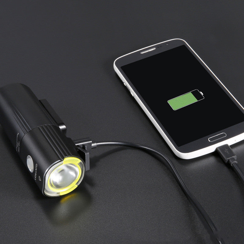 Waterproof Bicycle Bike Headlight 1600 Lumens Power Bank