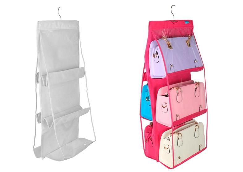 Family Organizer Backpack handbag Storage Bags Be Hanging Shoe Storage Bag High Home Supplies 6 Pocket Closet Rack Hangers