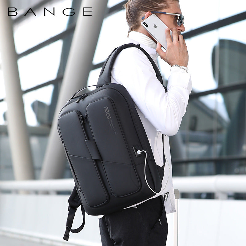 Men's New Backpack Waterproof Business Backpack Large Capacity Computer Bag Backpack