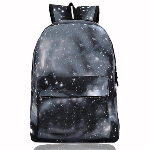 School Bag noctilucous Luminous backpack student bag Notebook backpack Daily backpack Glow in the Dark