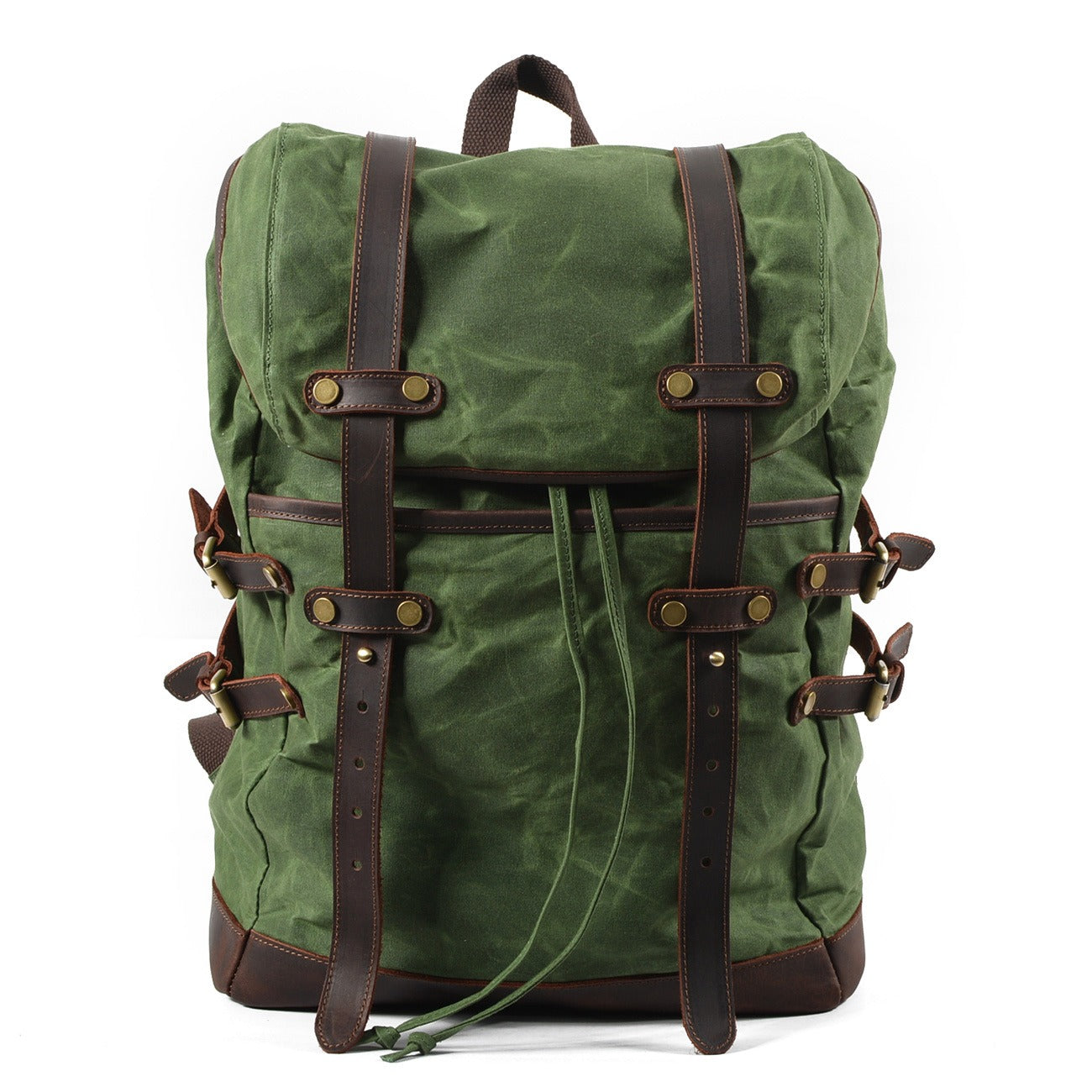 Canvas Men Bag Casual Shoulder Backpack Men Waterproof Outdoor Travel Bag Student Schoolbag