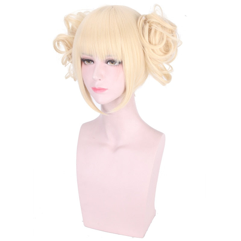 High quality Himiko Toga Cosplay Wig My Hero Academy Costume Play Wigs Halloween Costumes wigs