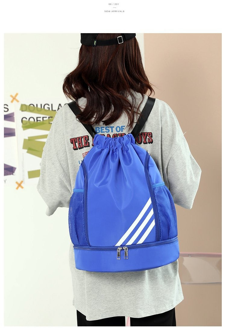 Sport Basketball Backpack Travel Outdoor Fitness Travel Sports Bag Basketball Pouch Hiking Climbing Backpack