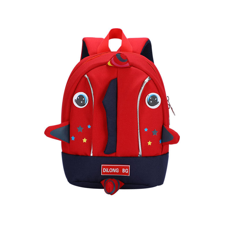 New type backpack kindergarten cartoon digital printing backpack lightweight children's burden relief ridge protection backpack