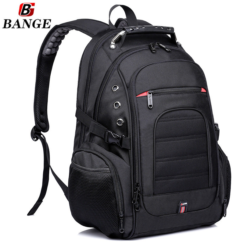 New Student Schoolbag Waterproof Outdoor Men's Computer Backpack Earplug Hole Charging Large Capacity Backpack