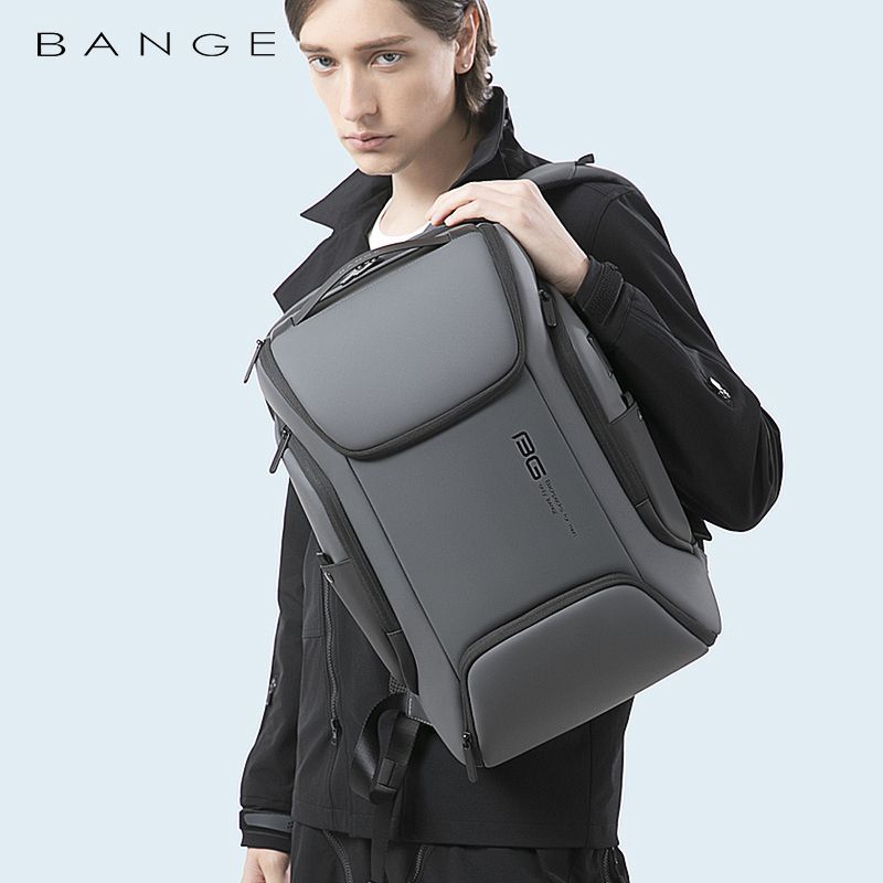 BANGE New Shoulder Bag Men's Business Backpack Korean Version Large Capacity Computer Backpack Men's Custom Backpack