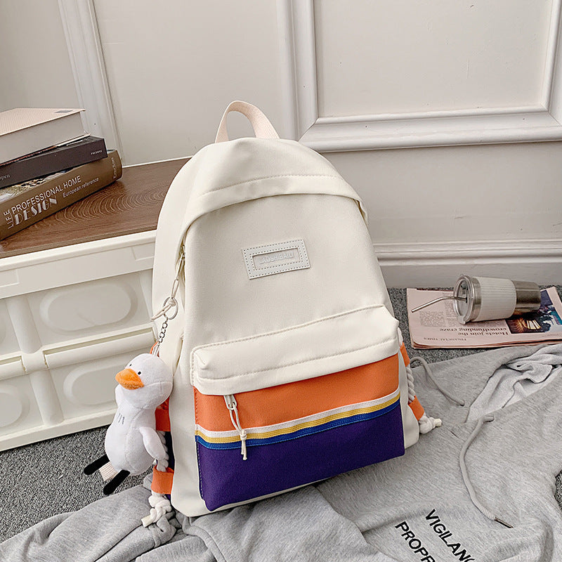 New Trendy Large Capacity Schoolbag Female Student Japanese And Korean Backpack Casual Backpack