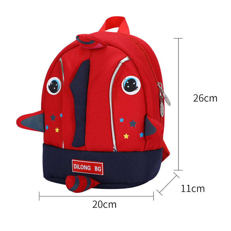 New type backpack kindergarten cartoon digital printing backpack lightweight children's burden relief ridge protection backpack